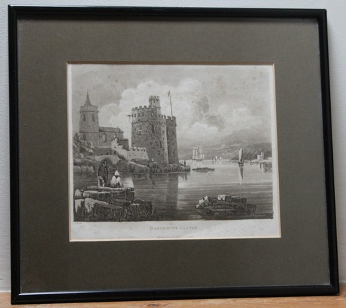 Antique framed print - antique,