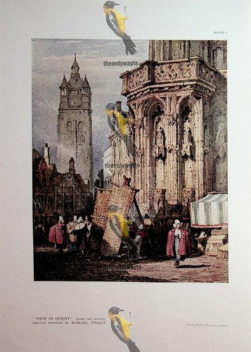 Ghent view belgium - (gand),,