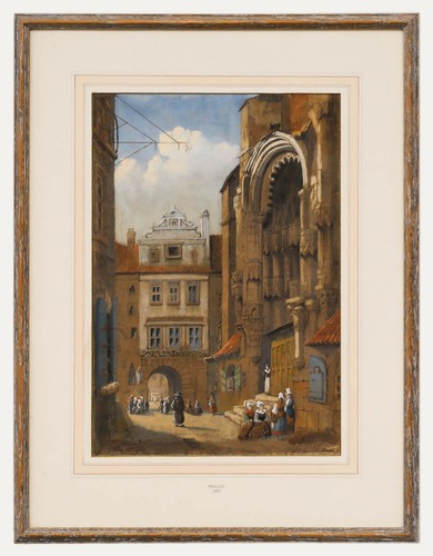 After samuel prout - prout, framed