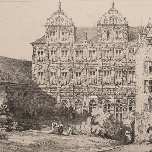 Samuel prout castle heidelberg - prout,