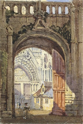 Style samuel prout rouen - of,