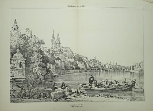 Basel from the rhine - from,