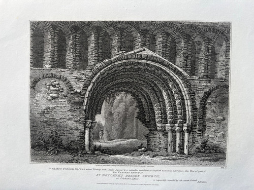 1805 antique print st - 1805,